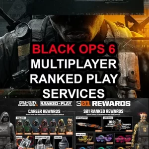 Call of Duty Black Ops 6 (BO6): (Multiplayer) Ranked Play Services