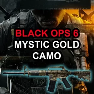 Call of Duty Black Ops 6 (BO6): Mystic Gold Camo