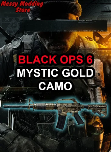 Call of Duty Black Ops 6 (BO6): Mystic Gold Camo