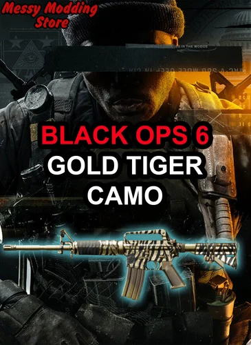 Call of Duty Black Ops 6 (BO6): Gold Tiger Camo