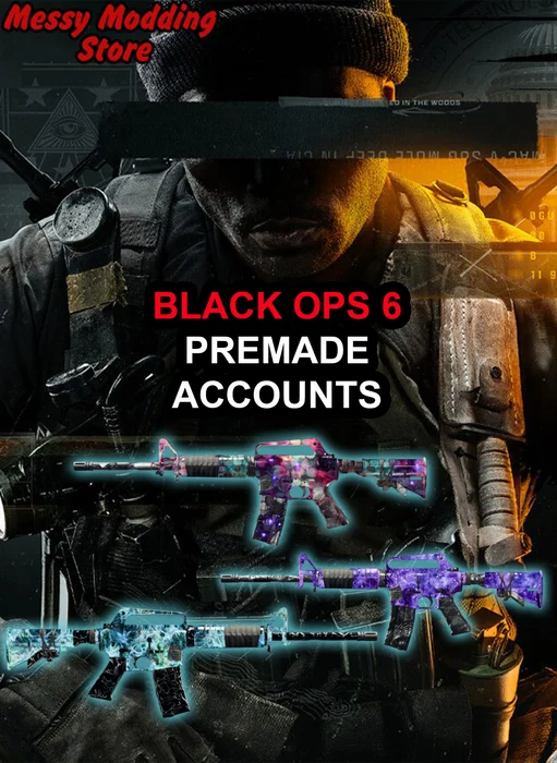 Call of Duty Black Ops 6 (BO6):  (PRE-MADE ACCOUNT) & Build Your Own Account! Dark Matter, Nebula, Abyss, Max Weapon level