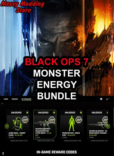 Call of Duty Black Ops 7 (BO7): Limited Monster Energy Bundle