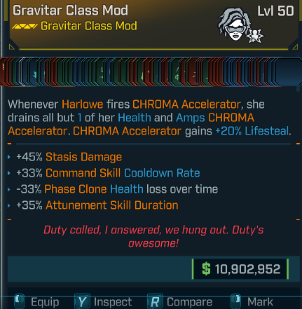 Borderlands 4 – BEST HARLOW CLASSMODE – HAS EVERY SINGLE SKILL – MODDDED/MODIFIED