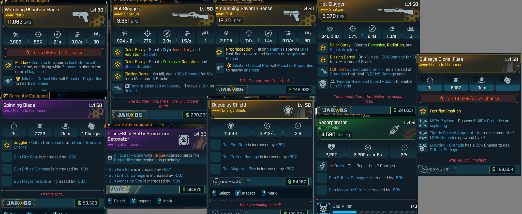 Borderlands 4 – Build MODIFIED WEAPONS AND ITEMS (ANY CLASS)