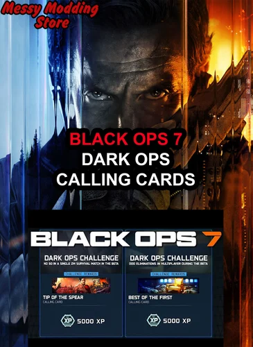 Call of Duty Black Ops 7 (BO7): Dark Ops Calling cards